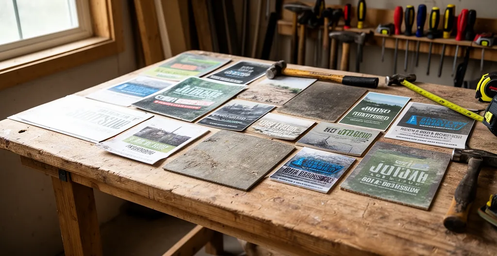 Weather-resistant outdoor advertising materials demonstration Calgary winter